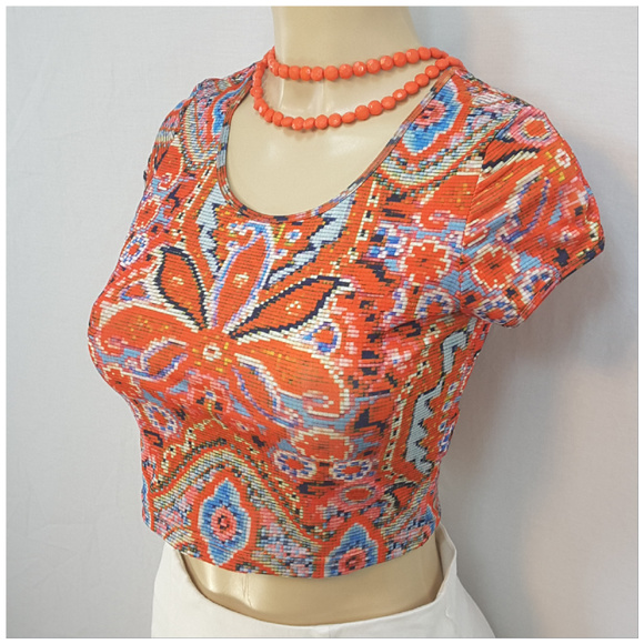 Wild & Alive Tops - WILD & ALIVE Body Hugging Crop Top, size Small